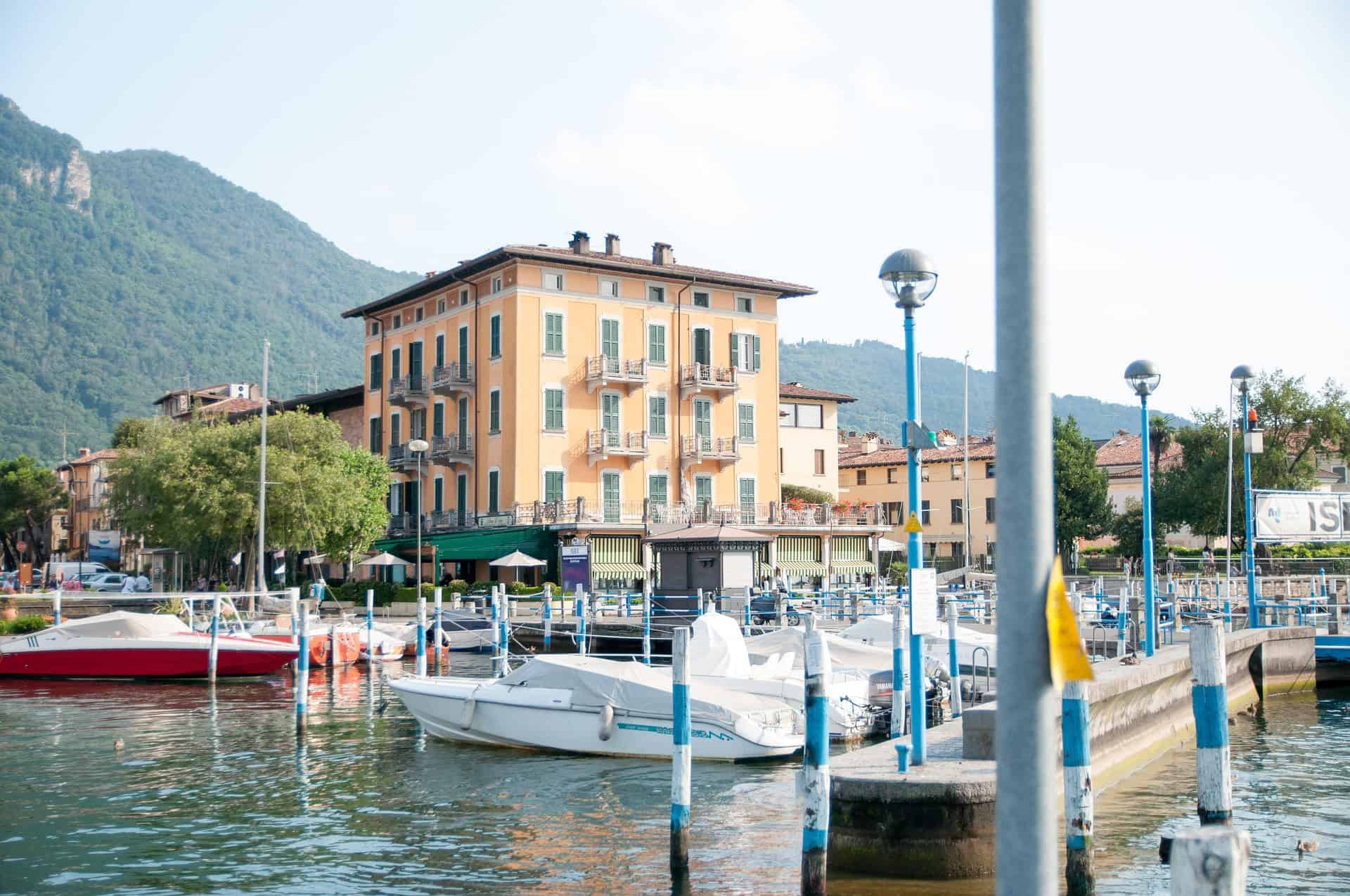 Lake Iseo port